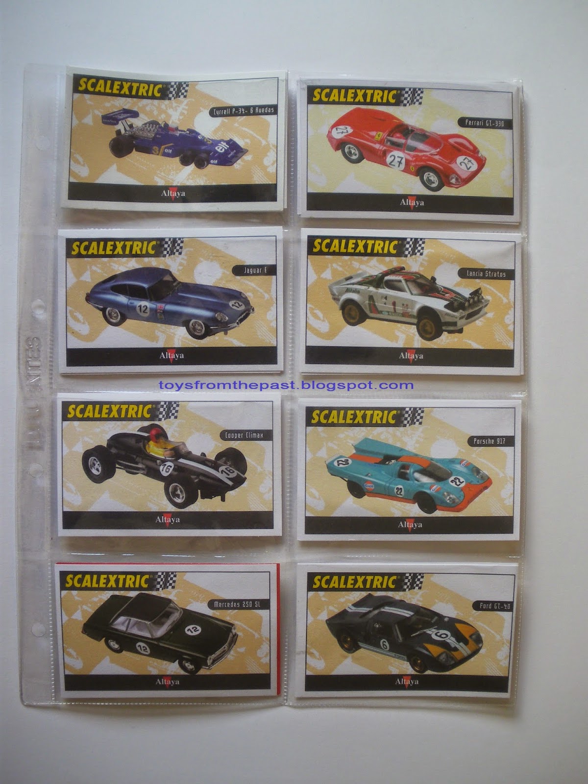 Toys from the Past 479 SCALEXTRIC COCHES M TICOS ALTAYA Part 1